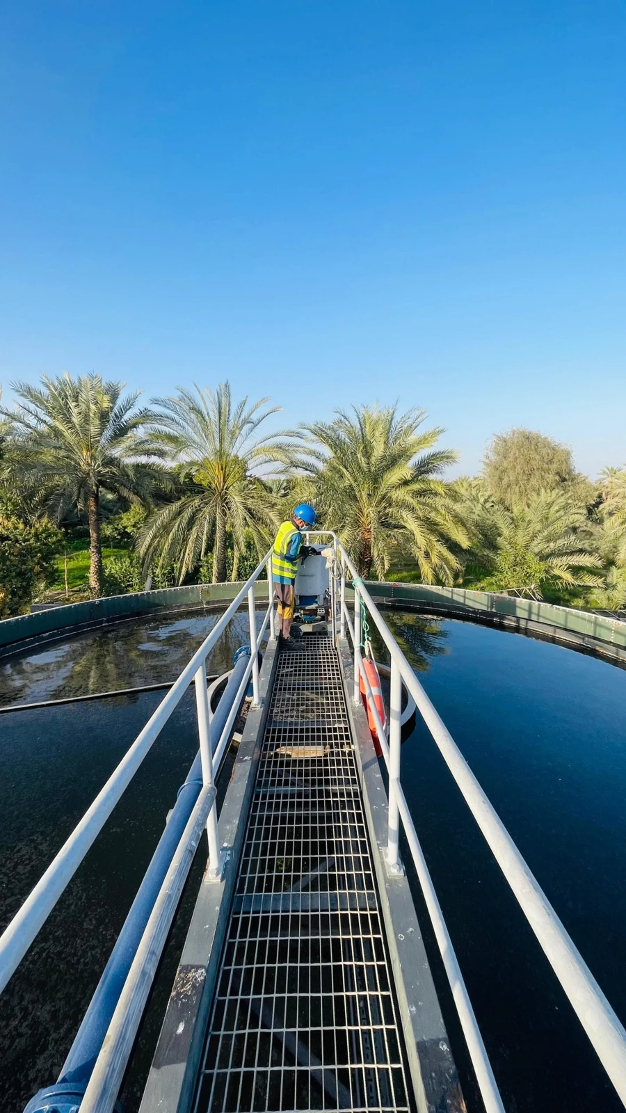 GWT engineer at a water treatment plant